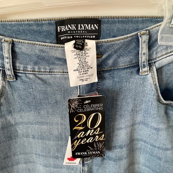 Frank Lyman Jeans NWT XL - Picture 1 of 3